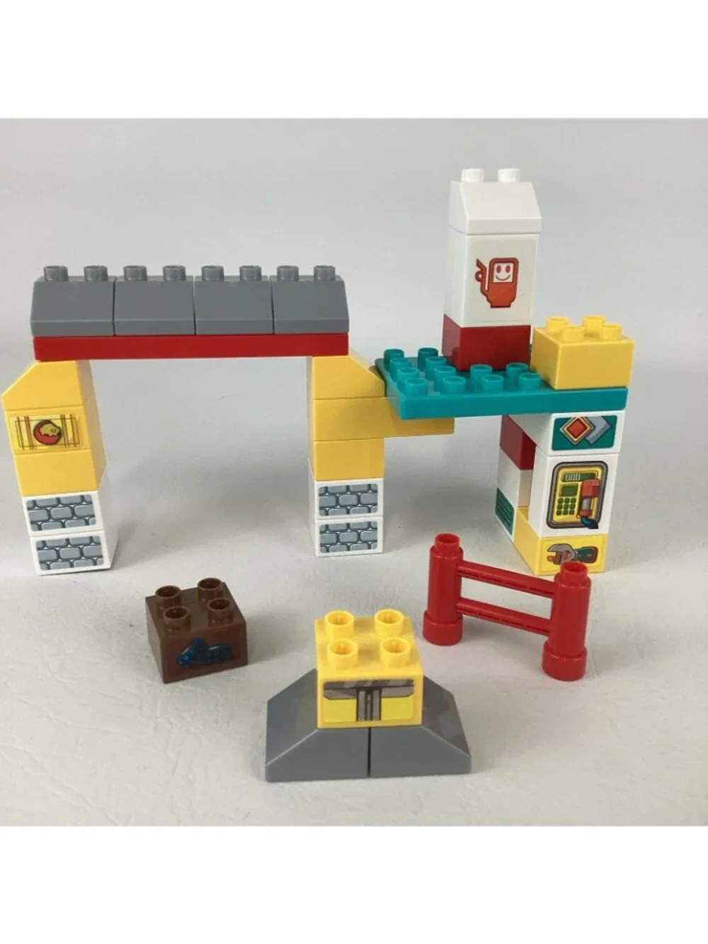 Mega Bloks Bob The Builder Garage Fix Up Building Set Lofty Crane Figure 2016